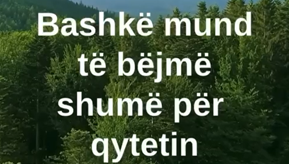 Ruaj mjedisin, shijo natyrën, pa plastikë!
